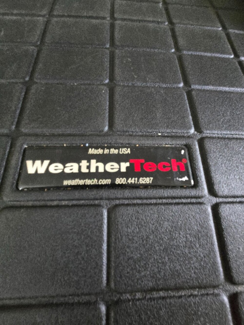 Used Weather Tech 2020 Nissan Rogue floor mats / liners